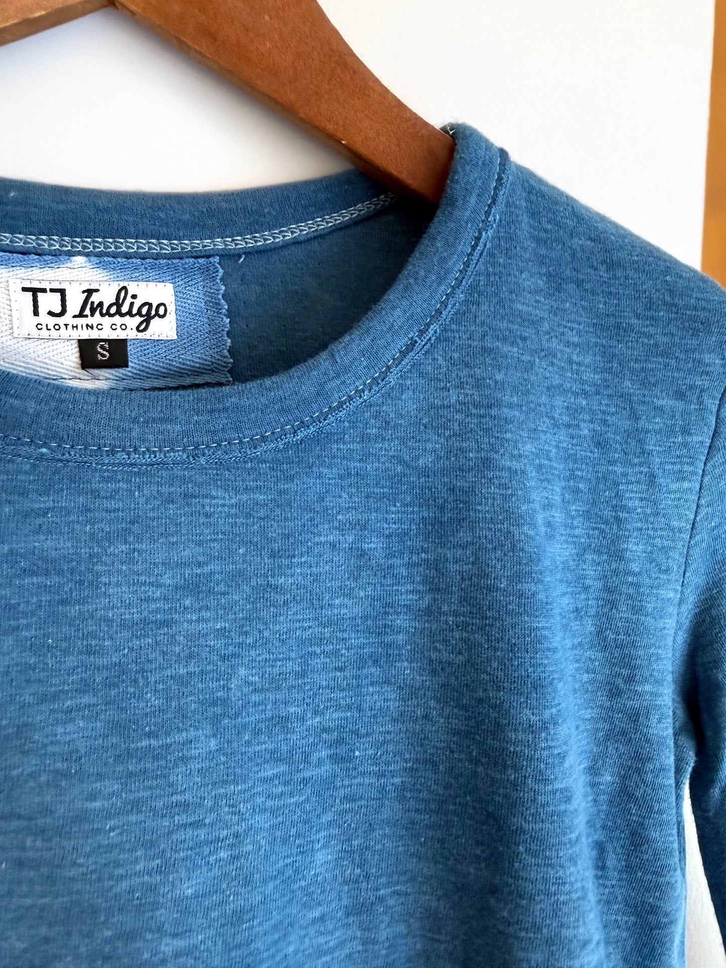 Double Layer Base Top In Medium Indigo