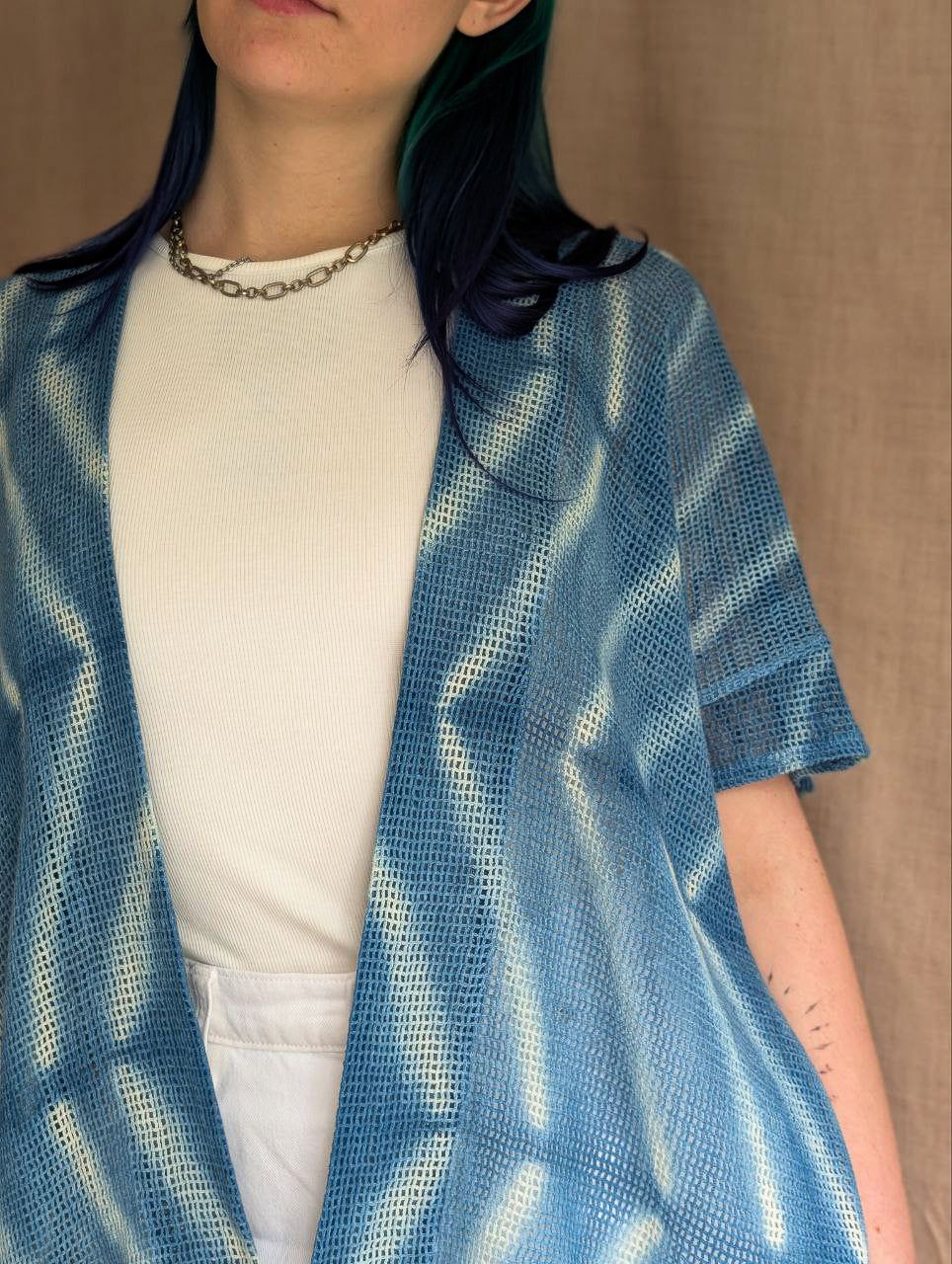 Linen Mesh Jacket