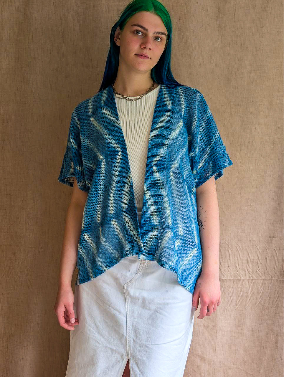 Linen Mesh Jacket