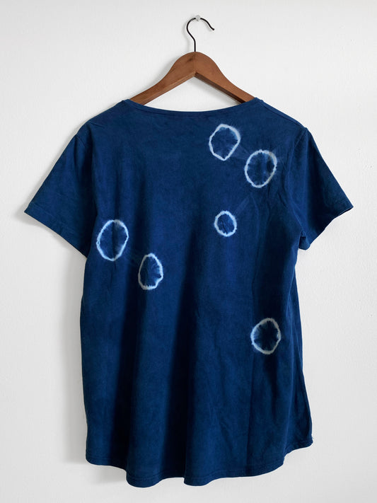 Organic Bamboo Crewneck T-shirt in Kumo Bubbles