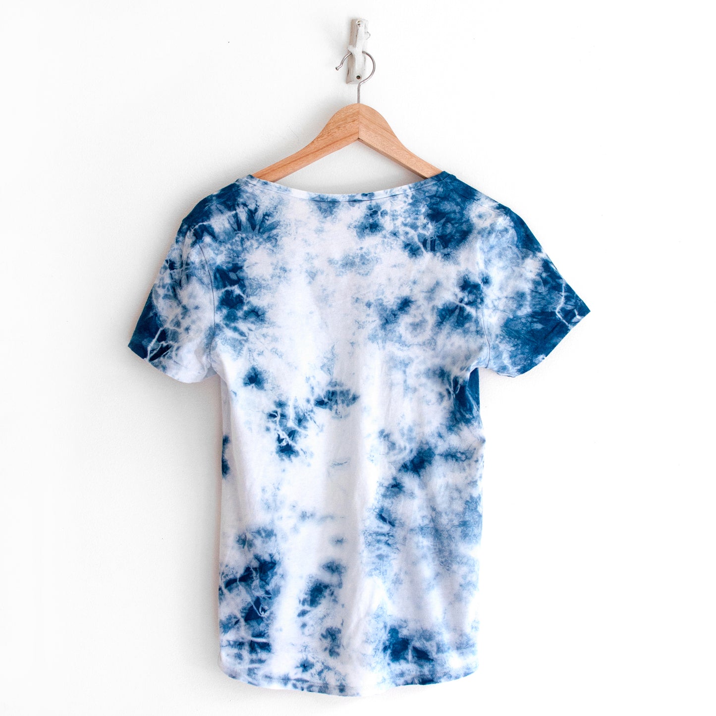 Organic Bamboo Crewneck T-Shirt in Spacetime Indigo