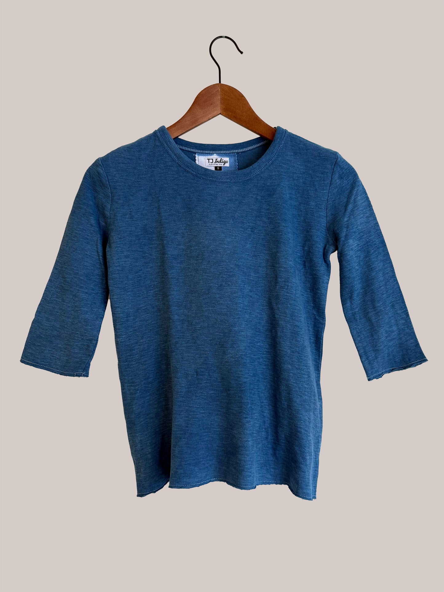 Double Layer Base Top In Medium Indigo