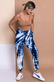 Organic Cotton Joggers in 'Under The Sea' Indigo Dye