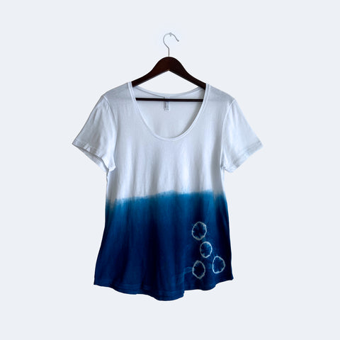Indigo Ombre Organic Bamboo T-Shirt