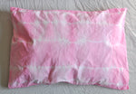 Pastel Pink Shibori Tie Dye Cotton Duvet Bedding Set