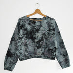 Organic Cotton Cropped Sweatshirt in Neutopia