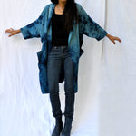 Silk Duster With Pockets