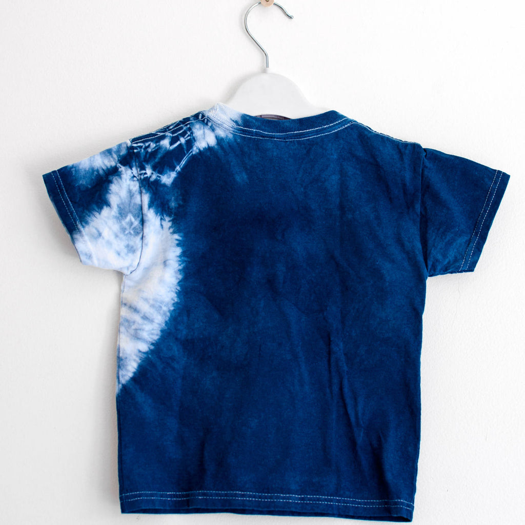 Kids Indigo Shibori Treetrunk T-shirt – TJ Indigo Clothing Co.