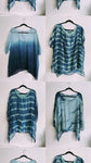 Turquoise Mermaid Goddess Silk Top