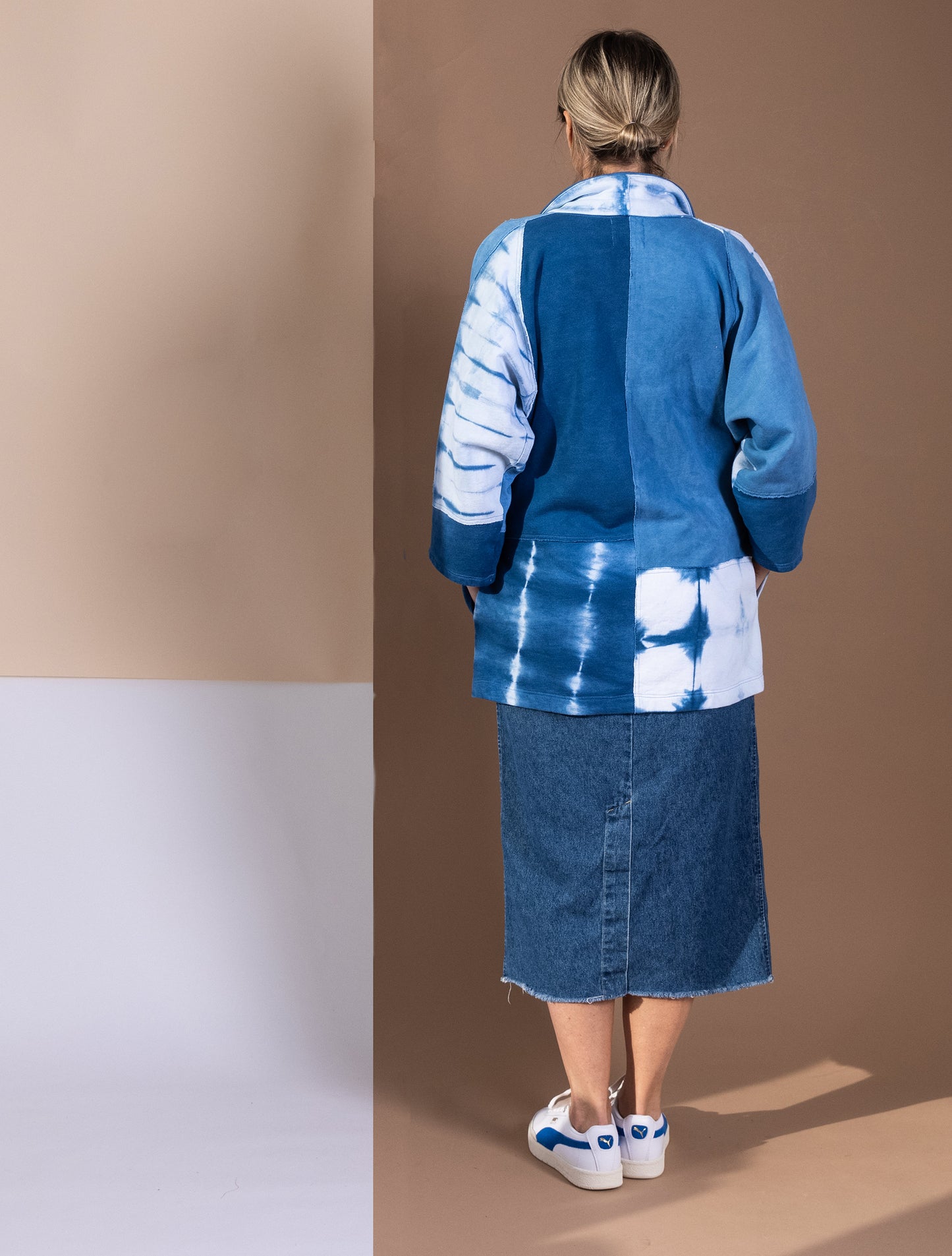 Organic Cotton Patchwork Kimono