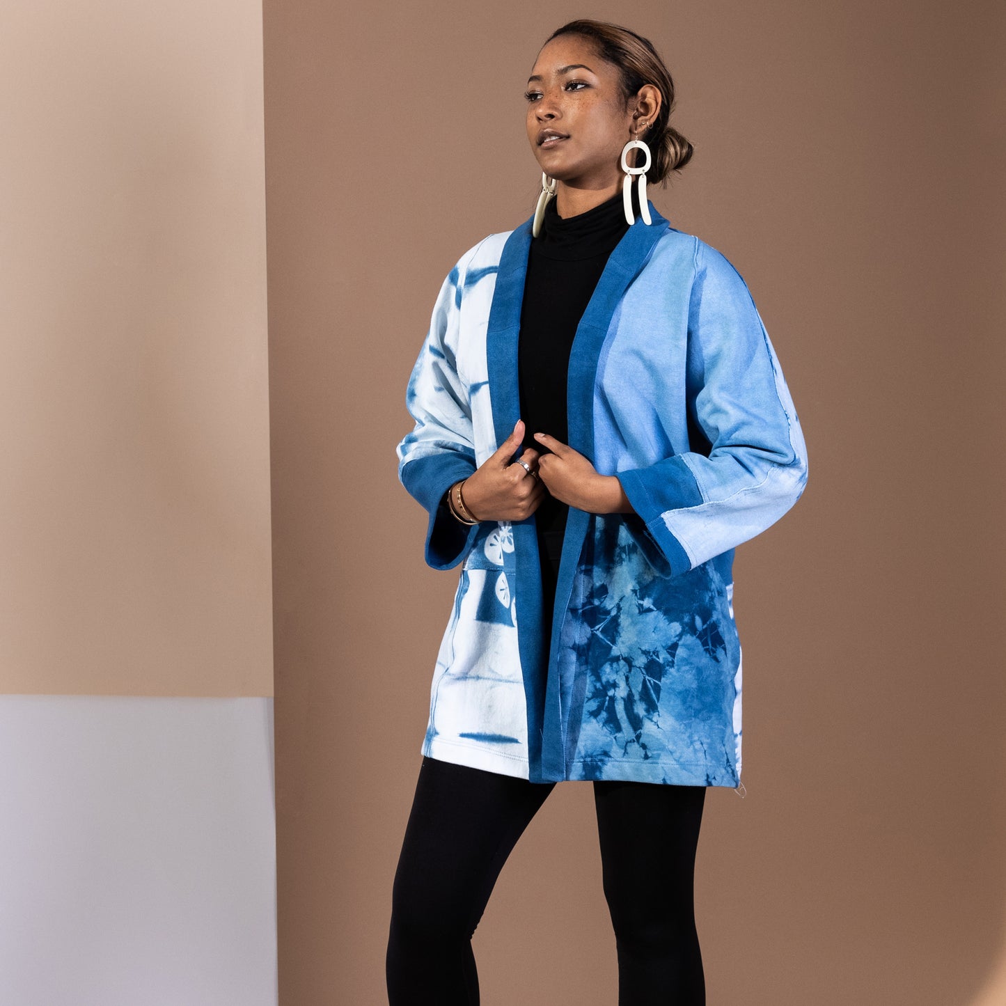 Organic Cotton Patchwork Kimono