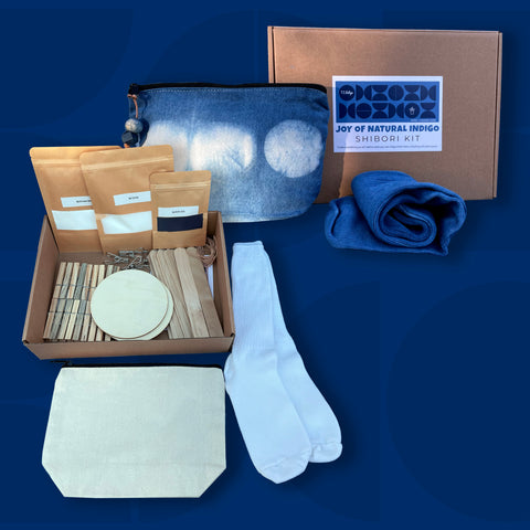 Joy Of Natural Indigo Shibori Kit