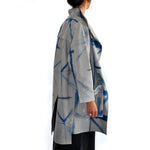 Itajime Linen Jacket With External Pocket