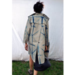 Itajime Linen Jacket With External Pocket