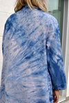 Pink Arashi Shibori Waterfall Jacket