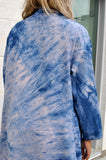 Pink Arashi Shibori Waterfall Jacket