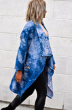 Pink Arashi Shibori Waterfall Jacket