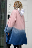 Ombre Waterfall Wool Jacket