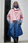 Ombre Waterfall Wool Jacket