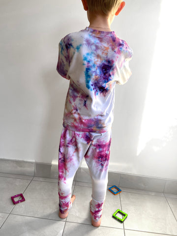 Kids Rayon Set in Flower Thieves Pink